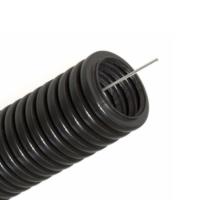 Труба гофрированная ПНД d50мм с протяжкой черн. (уп.15м) IEK CTG20-50-K02-015-1