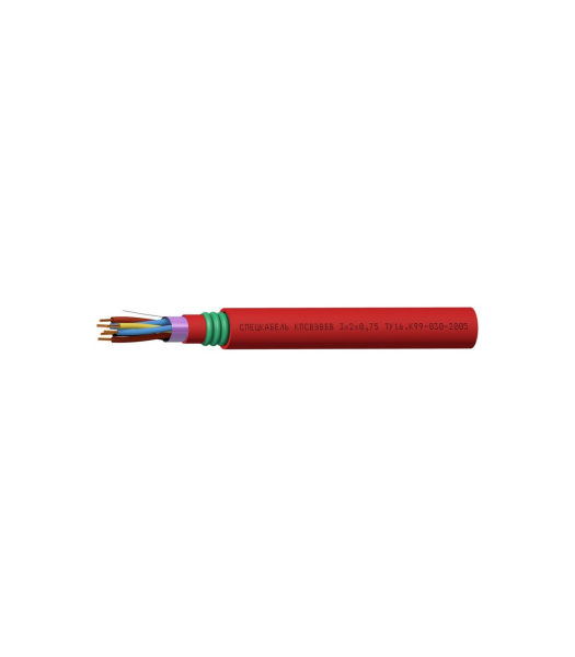 Кабель КПСВЭВБВм 2х2х0,75