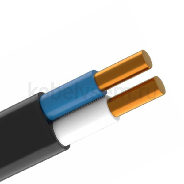 Кабель ВВГнг(А)-LS 2х2.5 ок - 1кВ